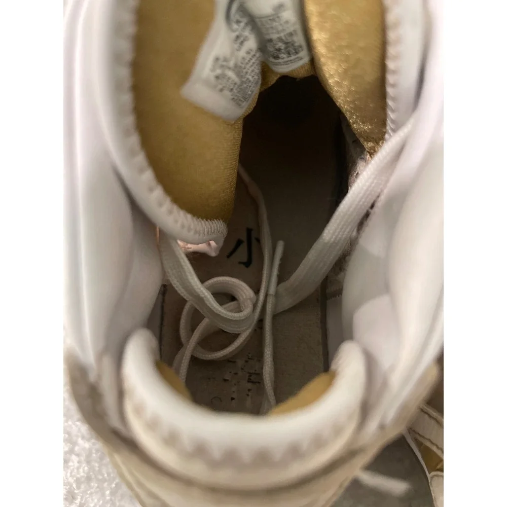 Nike Basketball Shoe Kids 4.5Y Gold LeBron 7 Retro China Moon CK0719-100